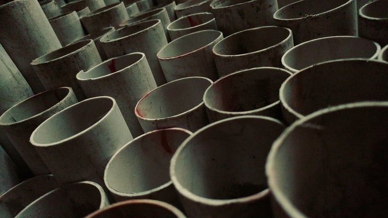PVC Pipe Vertical Garden